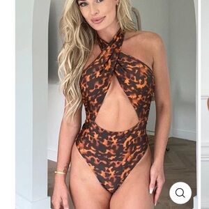 NWOT JMP The Label Santorini one piece in Tortuga (never worn, only tried on).